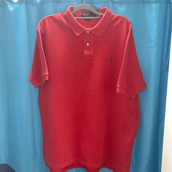 Polo Ralph Lauren Shirt red blue - Picture 1 of 5